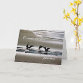 Carte de sympathie/condolencias portugais : (Fleur jaune)