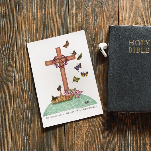 Carte de Sympathie croisée papillon