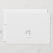 Carte de Sympathie Croix Blanche (Dos)