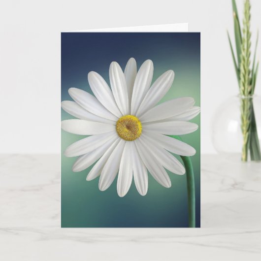 CARTE DE SYMPATHIE DAISY FLOWER (Devant)