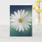 CARTE DE SYMPATHIE DAISY FLOWER (Fleur jaune)