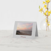 Carte de sympathie - "dans la sympathie" de moi (Fleur jaune)