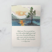 CARTE DE SYMPATHIE DANS LE TEMPS (Intérieur)