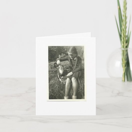 CARTE DE SYMPATHIE DE CAT (Devant)