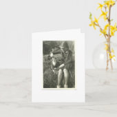 CARTE DE SYMPATHIE DE CAT (Fleur jaune)