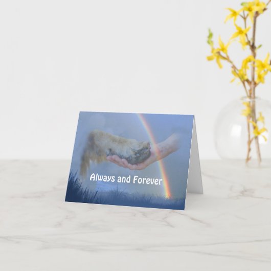 Carte de sympathie de chien (Fleur jaune)