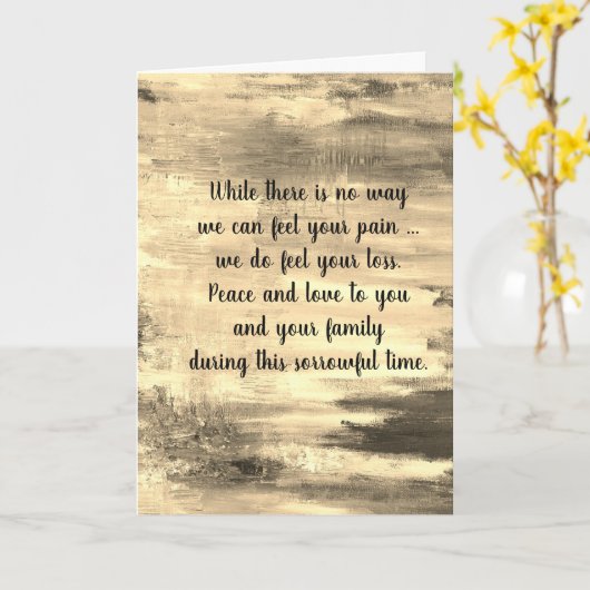 carte de sympathie de dalDesignNZ (Fleur jaune)