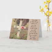 Carte de Sympathie de fausse couche (Fleur jaune)