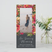 Carte de Sympathie de la carte de prière photo flo (Debout devant)