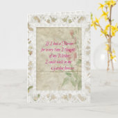 Carte de Sympathie de la mère rose Roses (Fleur jaune)