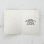 Carte de sympathie de lapin (Intérieur)
