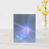 Carte de sympathie de lis (Fleur jaune)