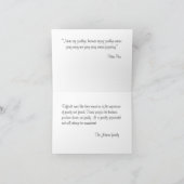 Carte de sympathie de Merci (Intérieur)