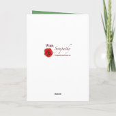 Carte de sympathie de One : Brother Forest (Dos)