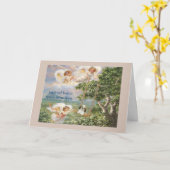 Carte de sympathie de Shih Tzu (Fleur jaune)