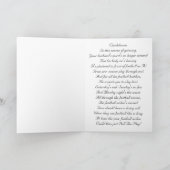 CARTE DE SYMPATHIE DE VEUVE DU FOOTBALL (Intérieur)