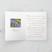 Carte de sympathie de Wysteria avec le beau (Intérieur)