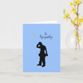 Carte de sympathie des travailleurs de constructio (Fleur jaune)