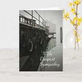 Carte de sympathie Dock et Boathouse (Fleur jaune)