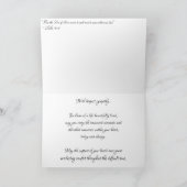 Carte de sympathie «Drapeau américain avec des bra (Intérieur)