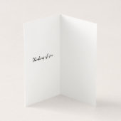 Carte de sympathie du banc de parc vide (Inside)