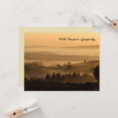 Carte de Sympathie du Verset Bible précoce (Devant/Arrière en situation)