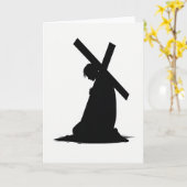 Carte de sympathie Fardeau du deuil (Fleur jaune)