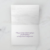 Carte de Sympathie fleur sauvage (Intérieur)