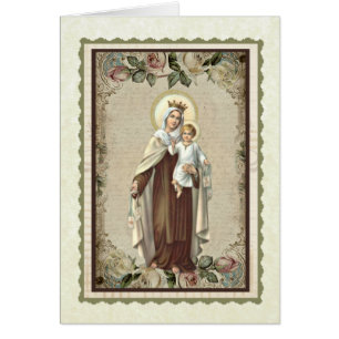 Carte de sympathie funéraire catholique remercieme