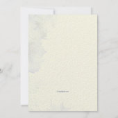 Carte de Sympathie Jay Bleu (Dos)