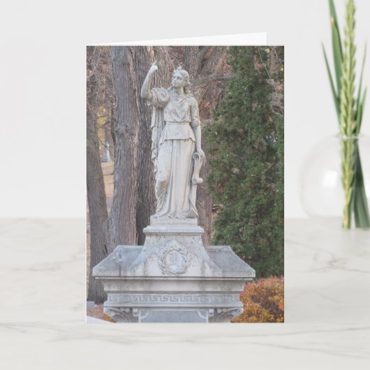 Carte de sympathie « Jusqu'à la garde » (Devant)