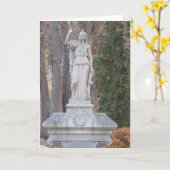 Carte de sympathie « Jusqu'à la garde » (Fleur jaune)