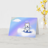 Carte de sympathie KiniArt Rainbow Bridge (Fleur jaune)