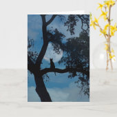 Carte de sympathie Kitty et Moon (Fleur jaune)