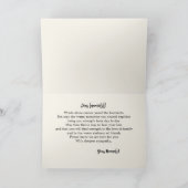 Carte de sympathie la plus profonde du coucher du (Intérieur)