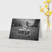 Carte de sympathie "L'enfant de Ferguson" (Fleur jaune)