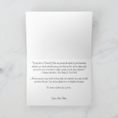 Carte de sympathie militaire (Intérieur)