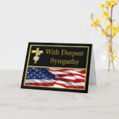 Carte de sympathie militaire d'armée (Fleur jaune)