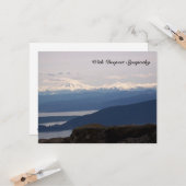 Carte de sympathie Misty Sea Bible Verse (Devant/Arrière en situation)