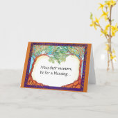 Carte de sympathie neutre pour les hommes (Fleur jaune)