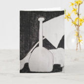 Carte de sympathie « Out 'til Spring » (Fleur jaune)