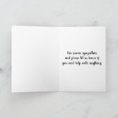 Carte de sympathie par dalDesignNZ (Intérieur)