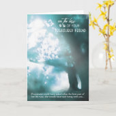 Carte de sympathie pour animaux de compagnie - Per (Fleur jaune)