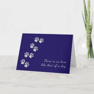 Carte de Sympathie pour animaux domestiques