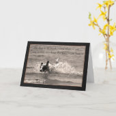 Carte de sympathie pour chien de compagnie - Touch (Fleur jaune)