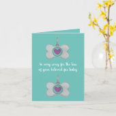 carte de sympathie pour chien de dalDesignNZ (Fleur jaune)