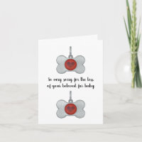 carte de sympathie pour chien par dalDesignNZ