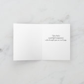 Carte de sympathie pour la perte d'un chat (Intérieur)