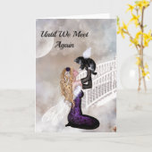 Carte de sympathie pour la perte d'un chat animal  (Fleur jaune)