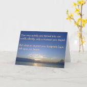 Carte de sympathie pour la perte d'un enfant (Fleur jaune)